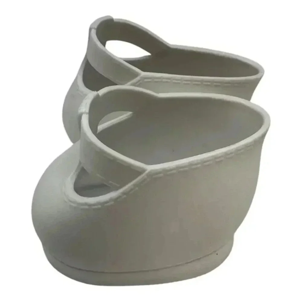 Vintage‎ Cabbage Patch Kids Doll Shoes - White - Used in Good Condition - Picture 9 of 13